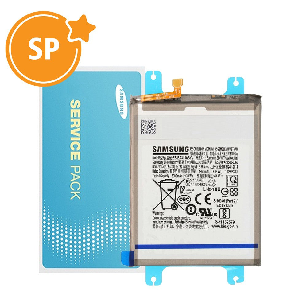 Samsung Galaxy A33 5G A336B / A53 5G A536B Battery 4860mAh GH82-28146A EB-BA536ABY (Service Pack) Samsung Galaxy A33 5G A336B / A53 5G A536B Battery 4860mAh GH82-28146A EB-BA536ABY (Service Pack)